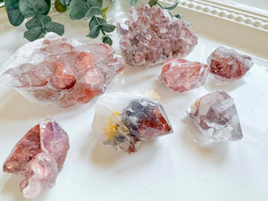 Phantom Hematoid Quartz || Congo, Katanga