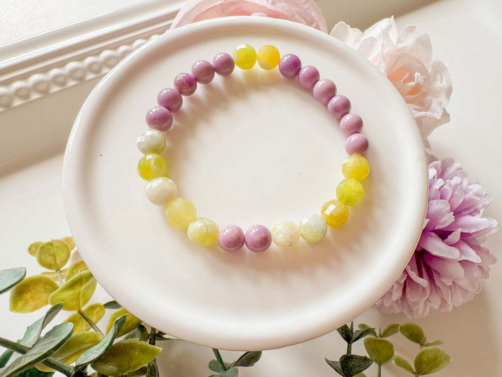 Phosphosiderite & Serpentine | Reiki Infused (In store)