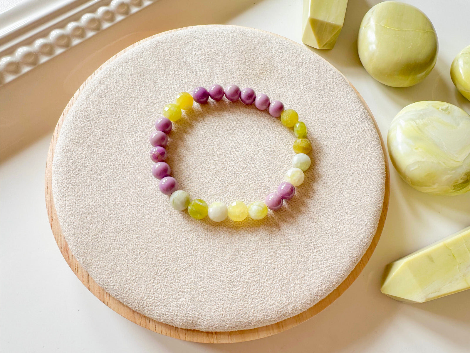 Phosphosiderite & Serpentine | Reiki Infused (In store)