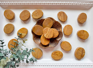 Picture Jasper Flat Palm Stone
