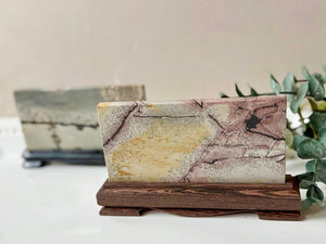Picture Jasper Slab in Wood Stand