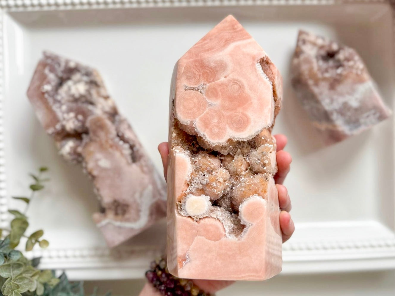 Pink Amethyst Point || Large || Brazil