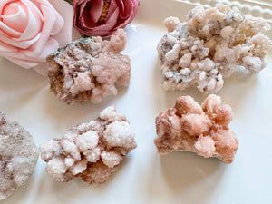 Pink Calcite Starburst Clusters || Morocco
