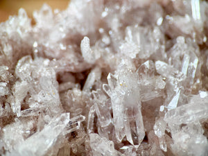 Pink Lemurian Colombian Quartz Cluster