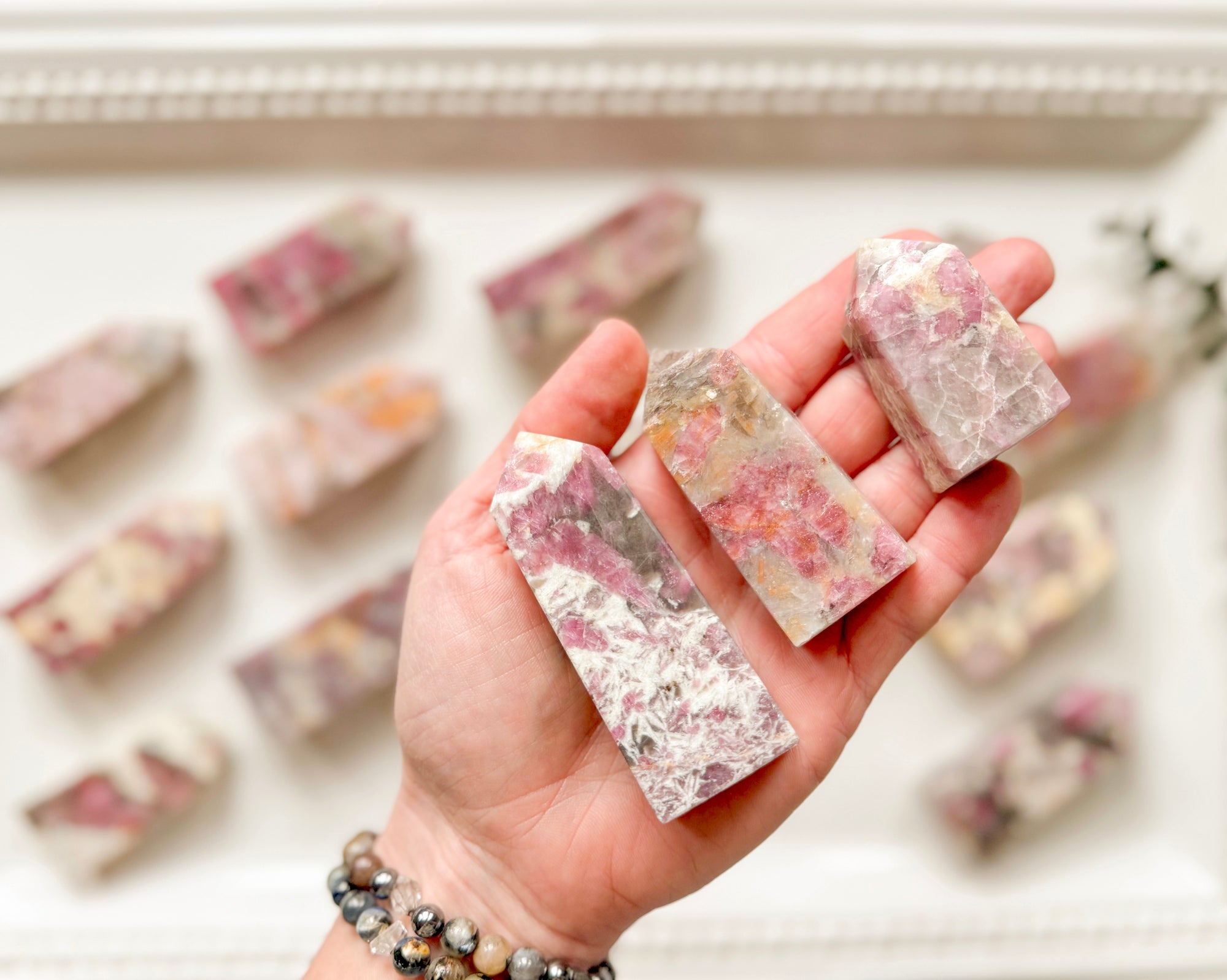 Pink Tourmaline Tower