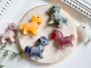Pony Crystal Carving