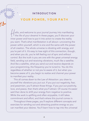 Positive Manifestation Journal (Paperback) || By The Editors of Hay House
