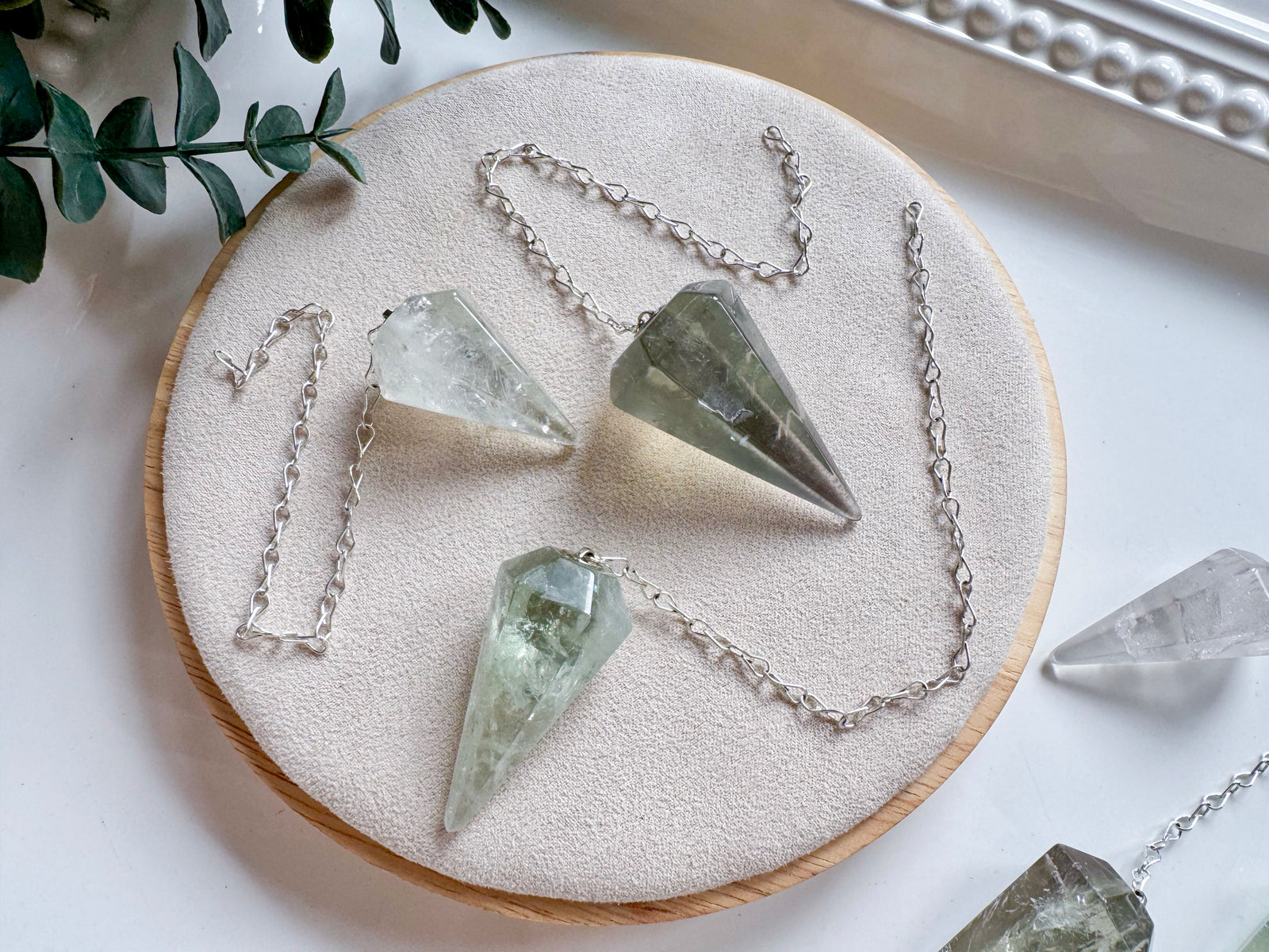 Prasiolite Pendulum