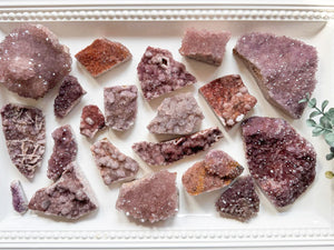 Psudomorph Amethyst with Calcite & Barite || Kütahya, Turkey