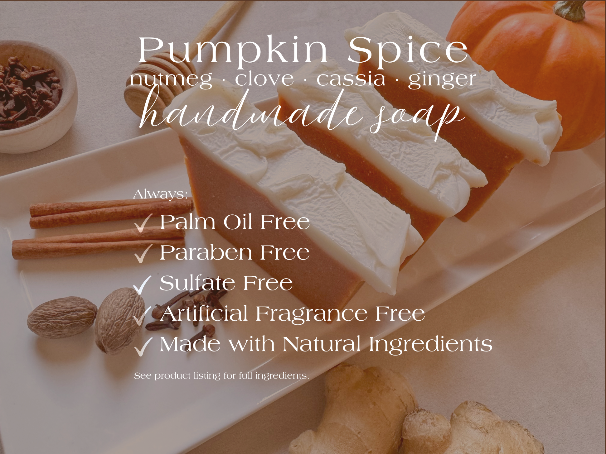 Pumpkin Spice || Cold Process Soap