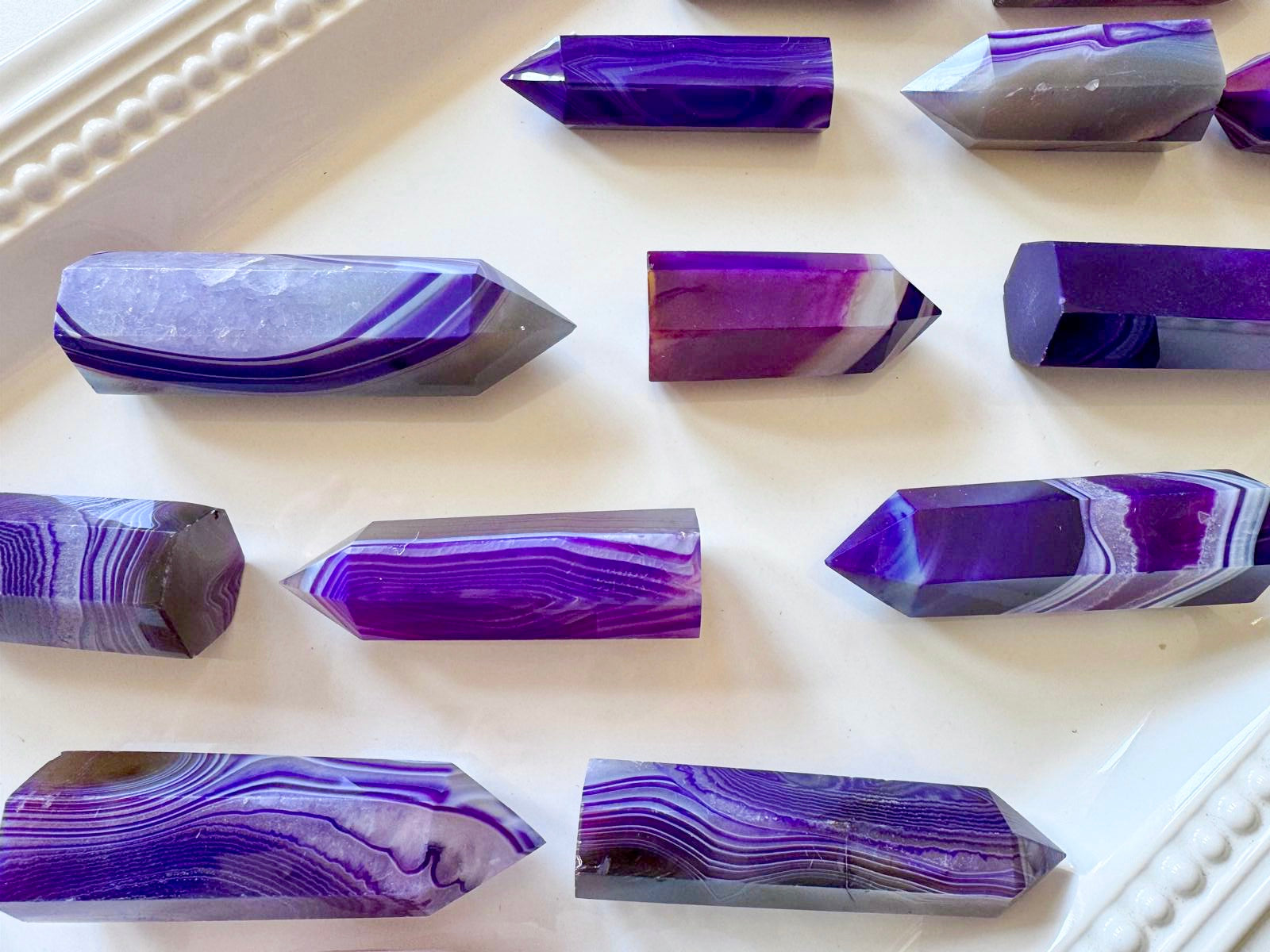 Purple Banded Agate Point
