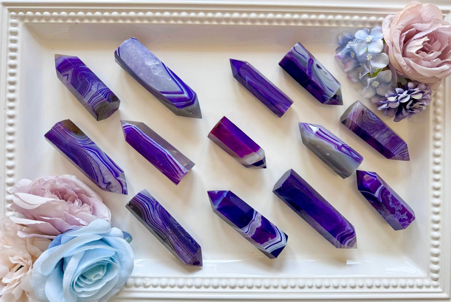 Purple Banded Agate Point
