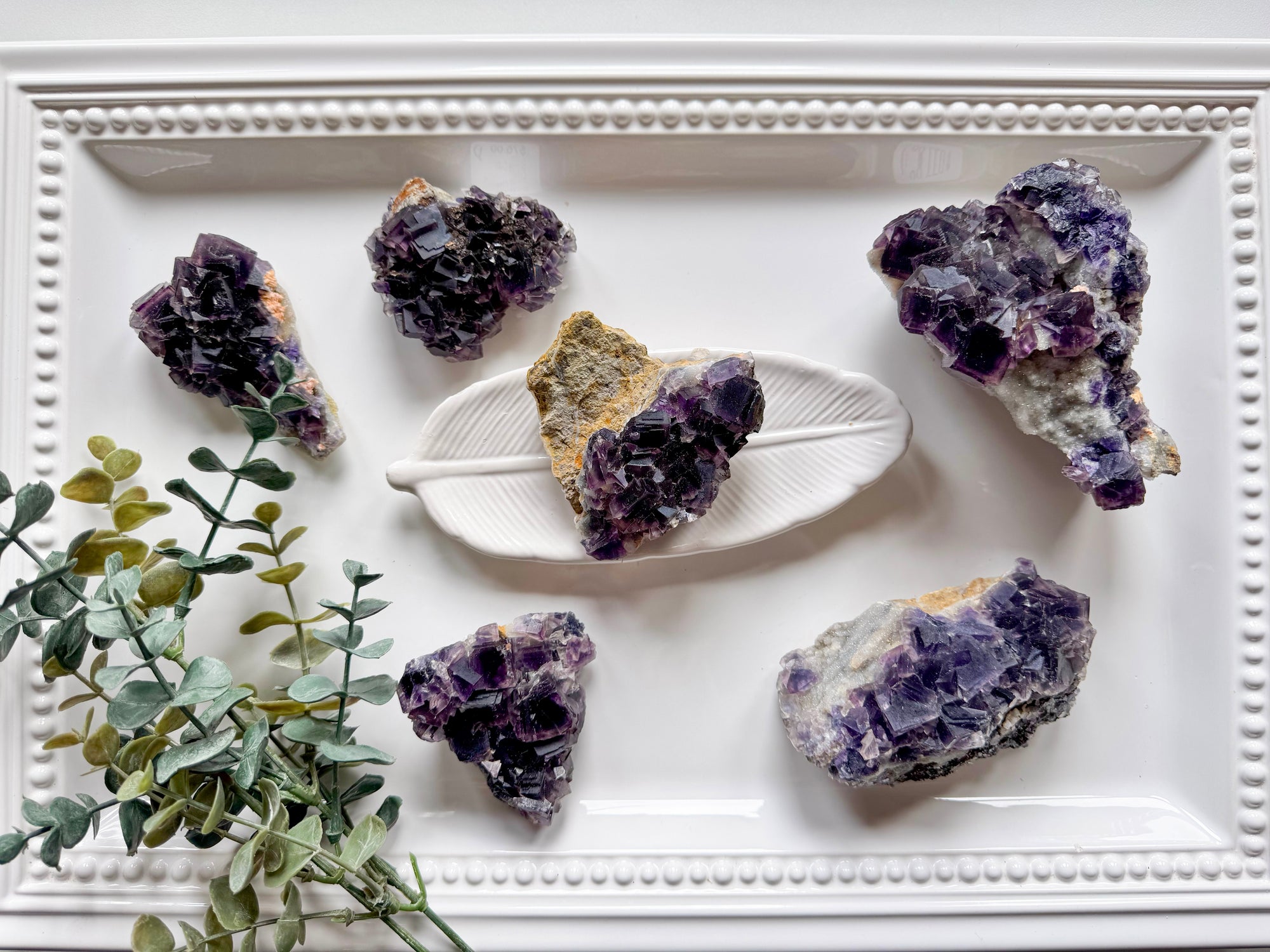 Purple Cubic Fluorite || Anhui Province, China