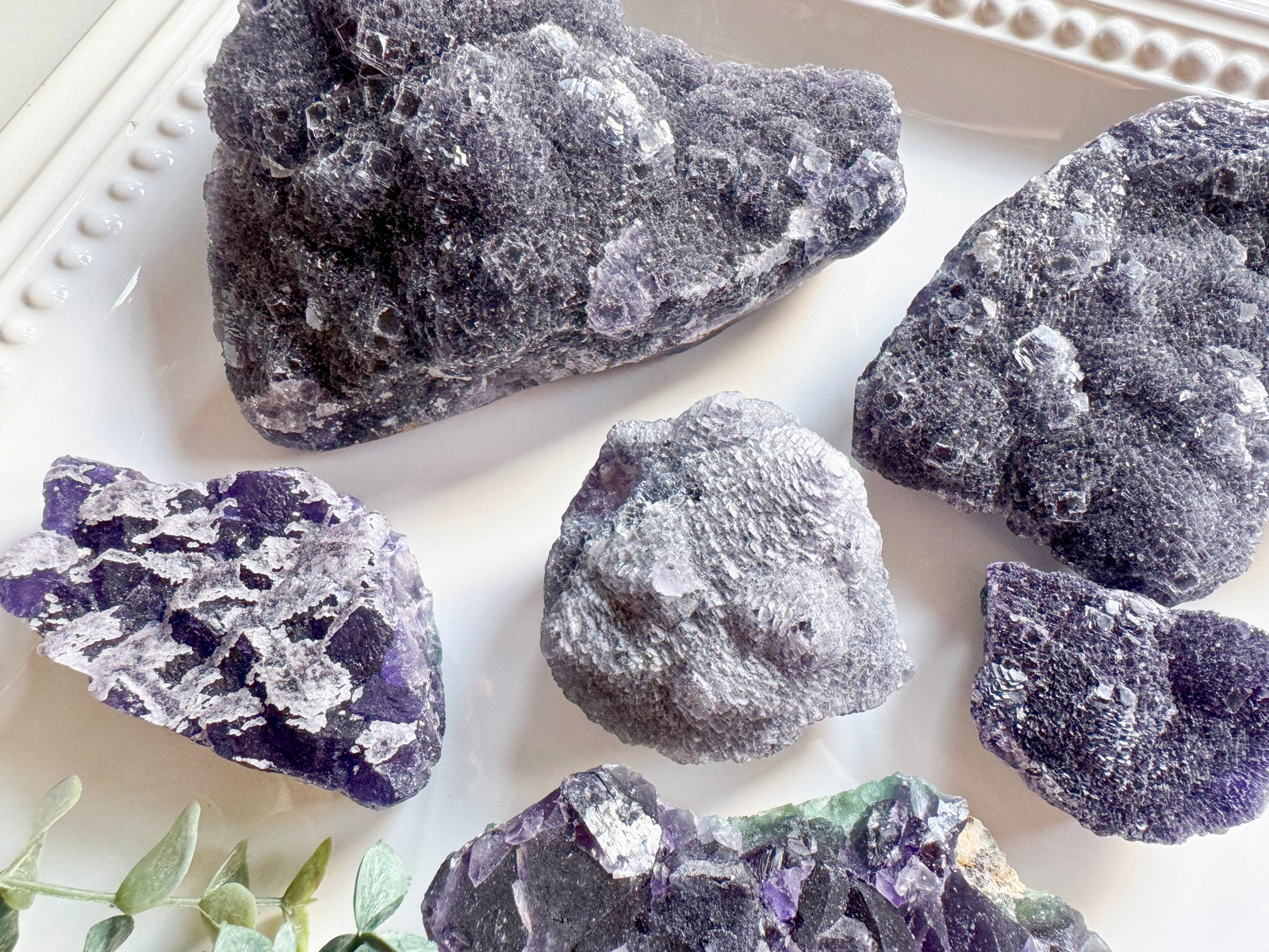 Purple Fluorite Cubic & Botryoidal Fluorite || Zhejiang
