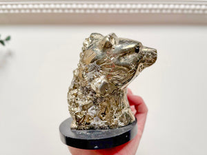Pyrite Bear Head  || Peru