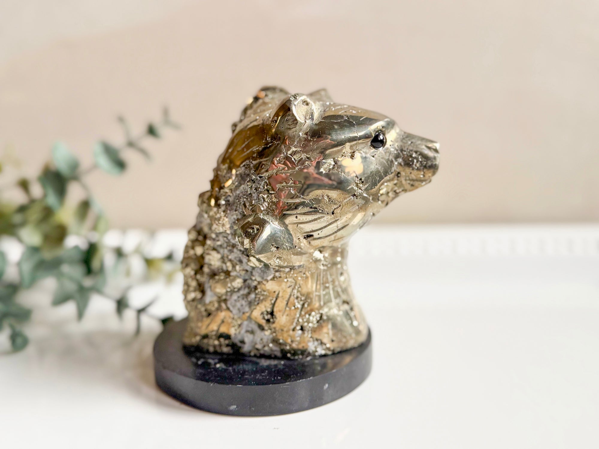 Pyrite Bear Head  || Peru