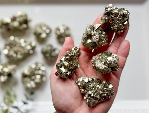 Pyrite Cluster || Peru || High Quality