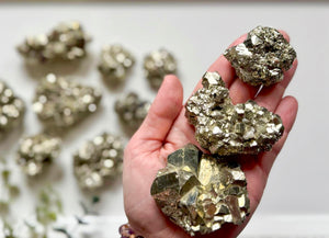 Pyrite Cluster || Peru || High Quality