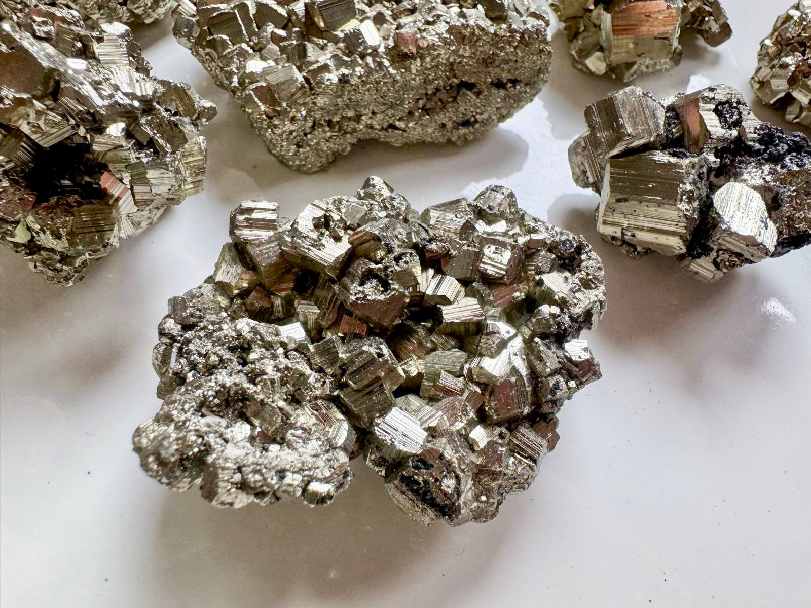 Pyrite Cluster || Peru || High Quality