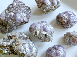 Raw Botryoidal Lepidolite || Brazil