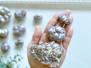 Raw Botryoidal Lepidolite || Brazil