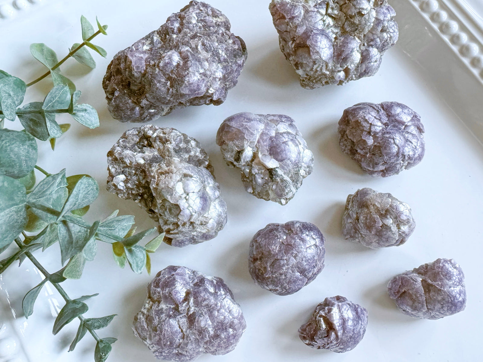 Raw Botryoidal Lepidolite || Brazil