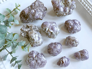 Raw Botryoidal Lepidolite || Brazil