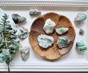 Raw Emerald on Matrix Specimens || Yunnan Province, China