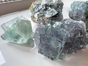 Raw Frosty Fluorite || Xianghualing Mine