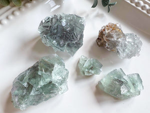 Raw Frosty Fluorite || Xianghualing Mine