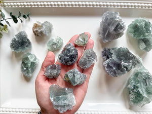 Raw Frosty Fluorite || Xianghualing Mine