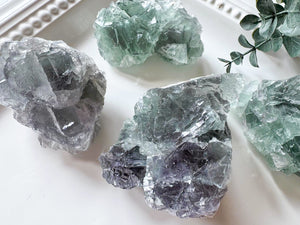 Raw Frosty Fluorite || Xianghualing Mine