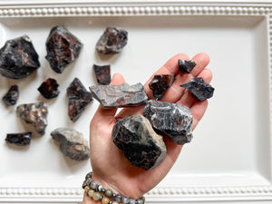Raw Mahogany Obsidian || Utah
