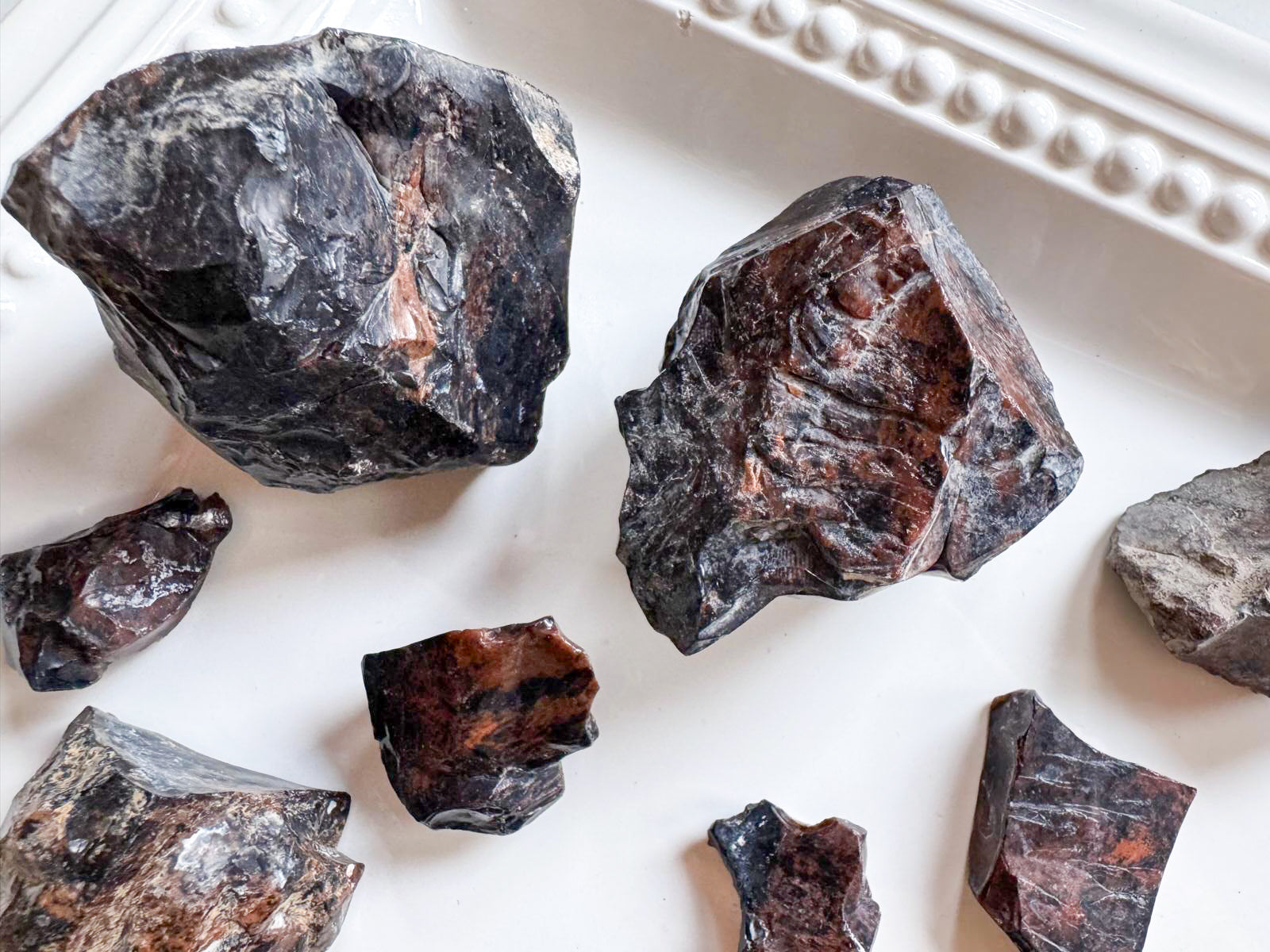 Raw Mahogany Obsidian || Utah
