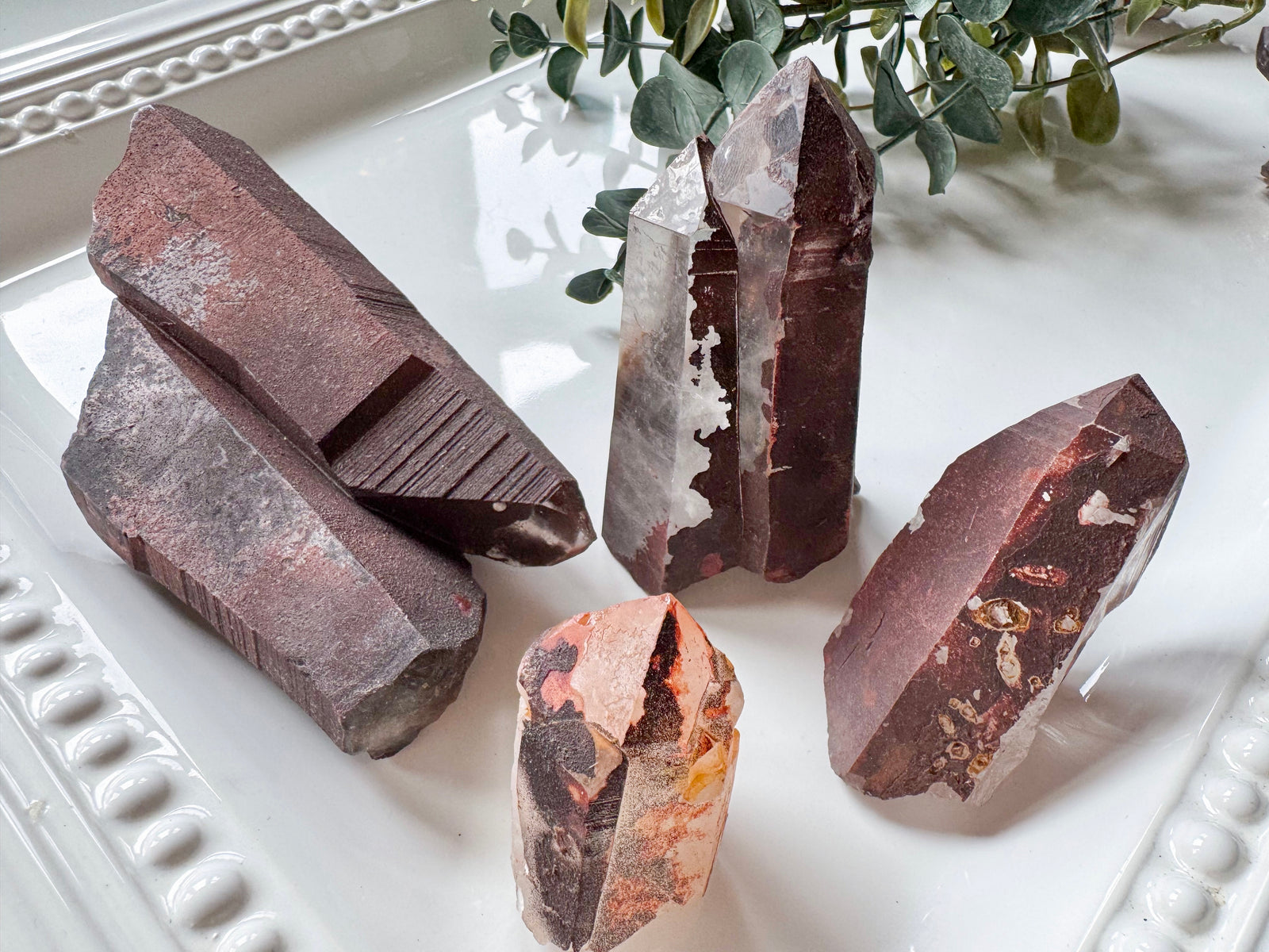 Raw Red Quartz || Morocco
