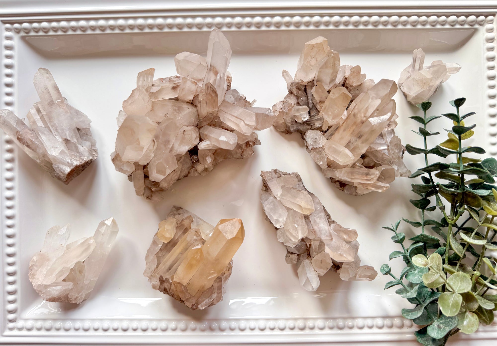 Raw Smoky Quartz Cluster || Brazil

