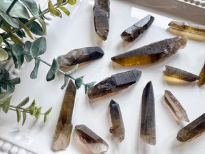 Raw Smoky Quartz Points