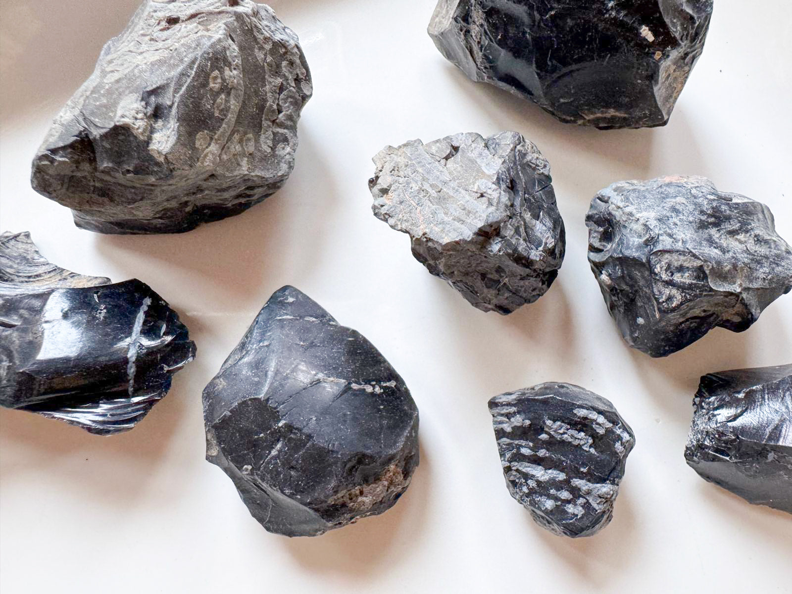 Raw Snowflake Obsidian || Utah
