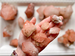 Red Hematoid Candle Quartz