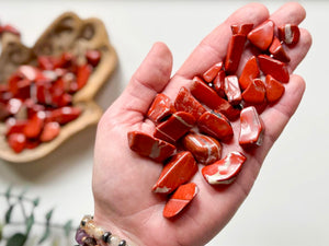 Red Jasper Tumbled Stone