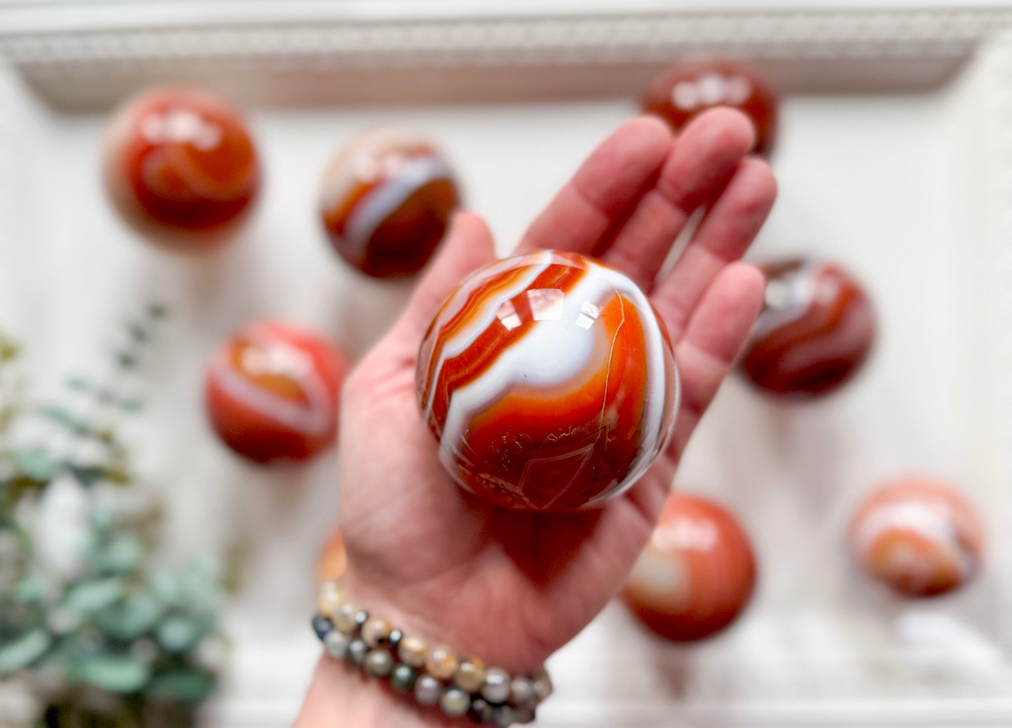 Red Sardonyx Sphere
