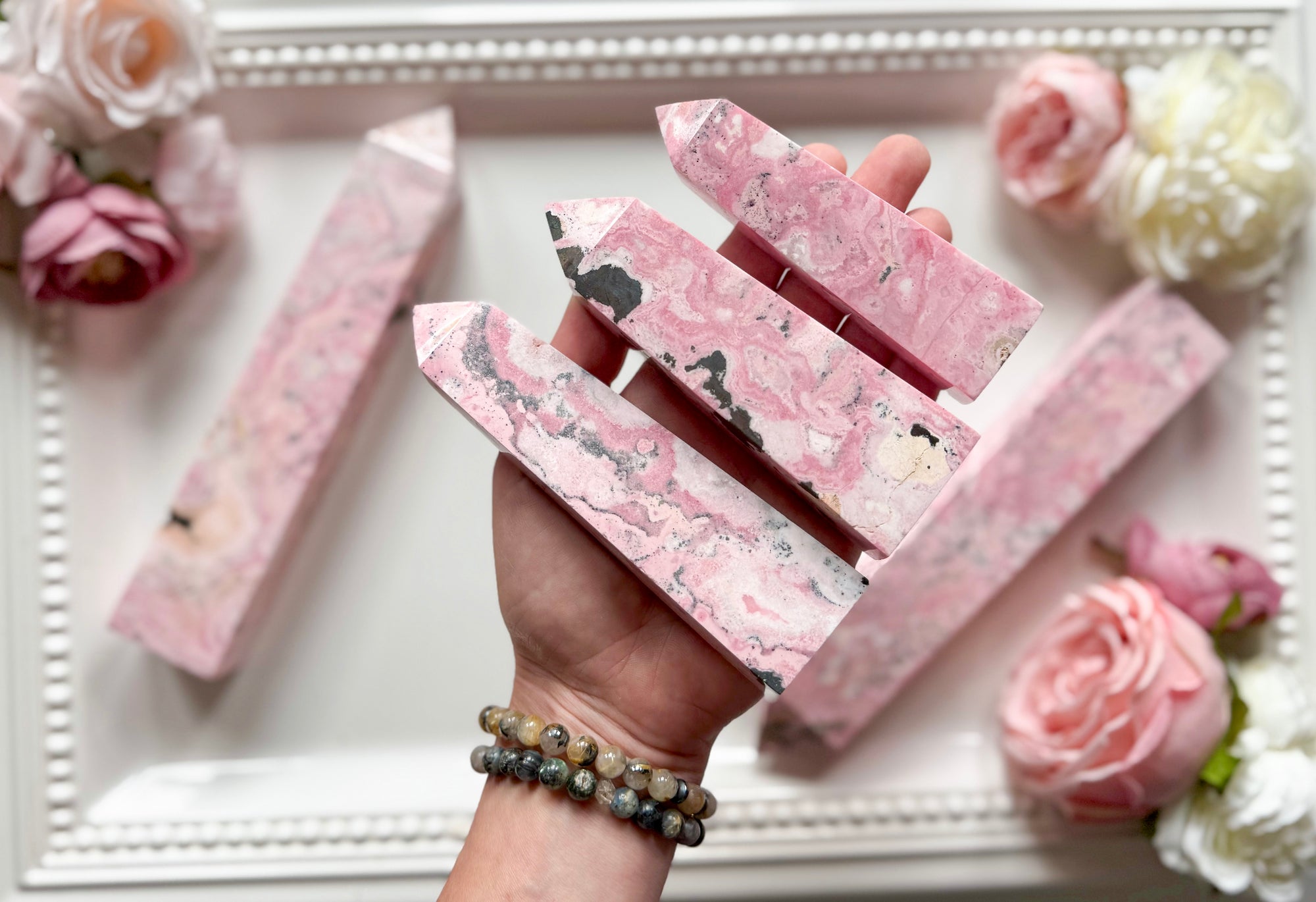 Rhodonite Point || Large || Peru