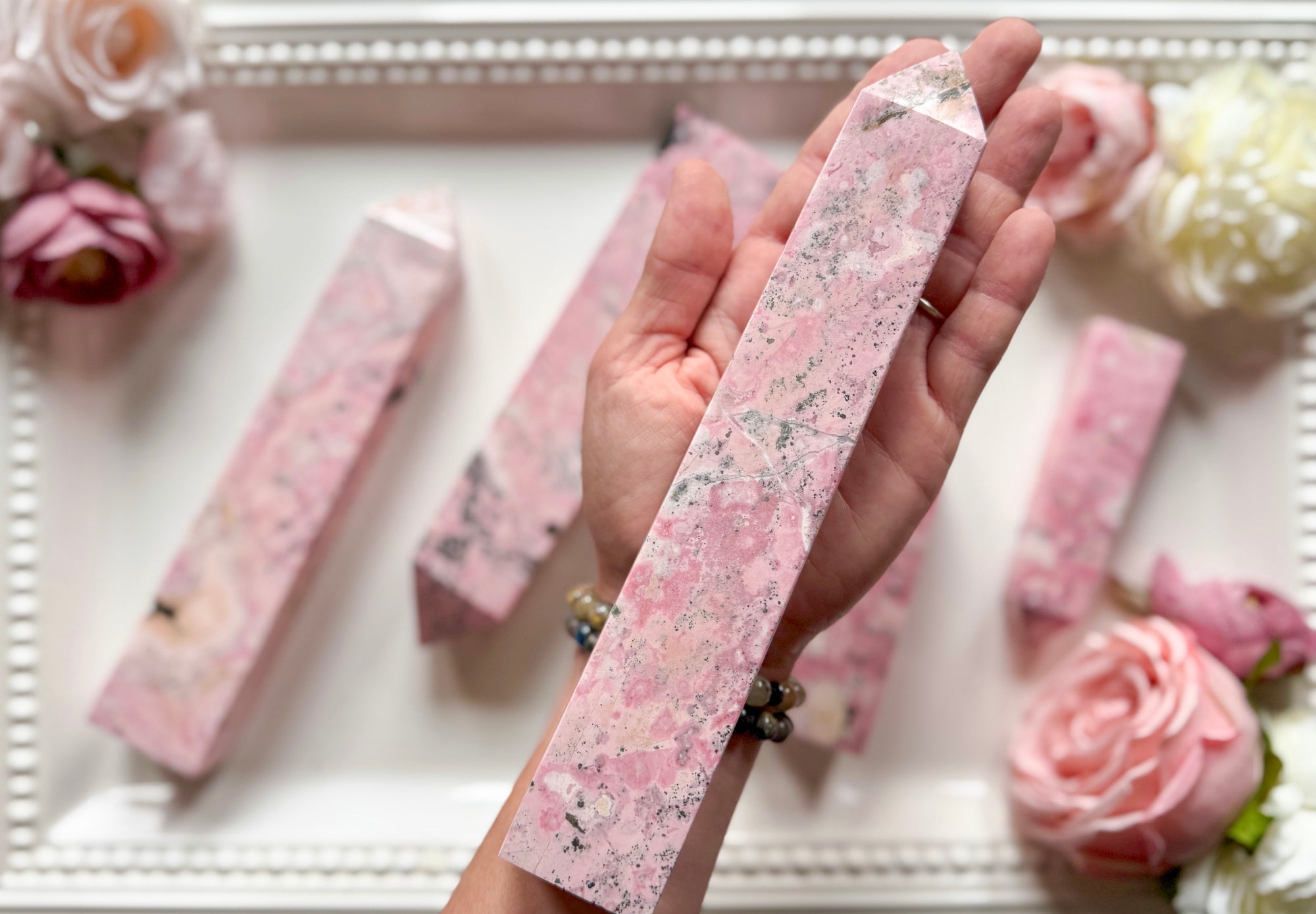 Rhodonite Point || Large || Peru