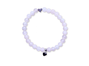 Rose Quartz || Two Hearts || Reiki Infused