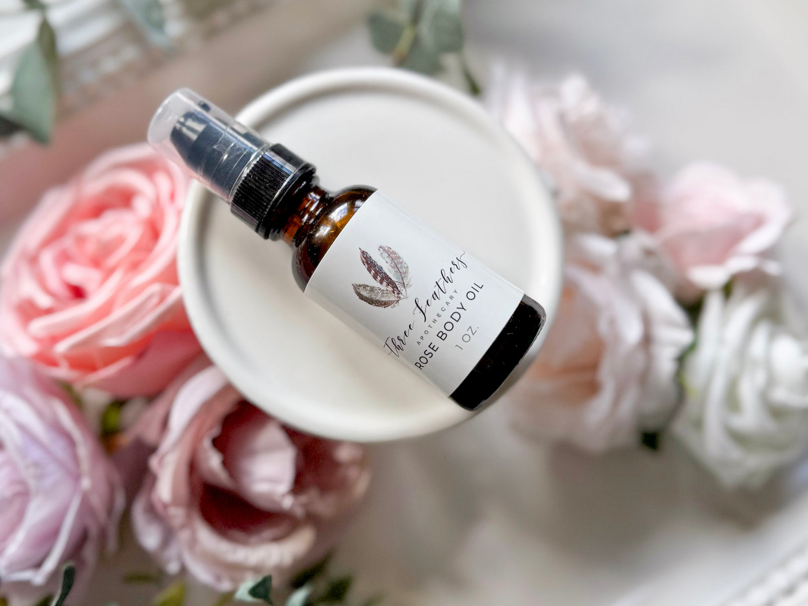 Rose Limited Edition Egyptian Body Oil 1oz|| Three Feathers Apothecary