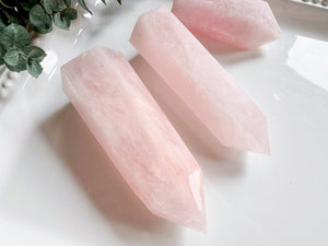 Rose Quartz Point || Large