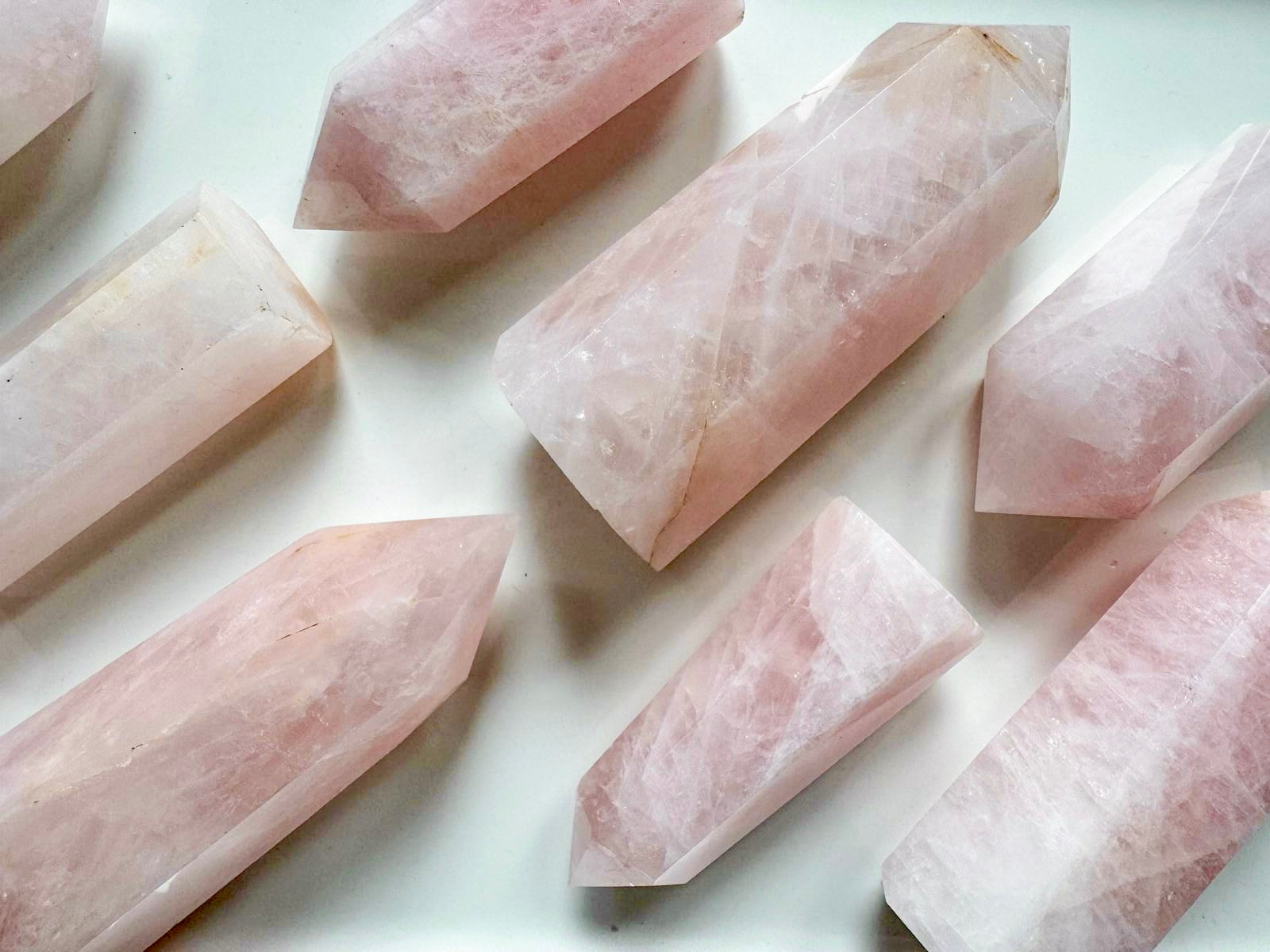 Rose Quartz Point || Large