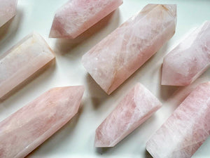 Rose Quartz Point || Large