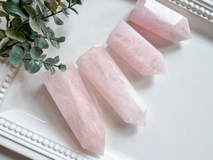 Rose Quartz Point || Large
