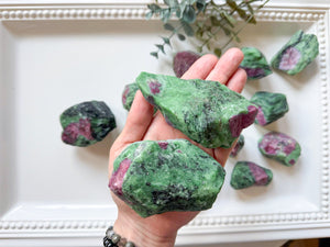 Ruby in Zoisite Raw